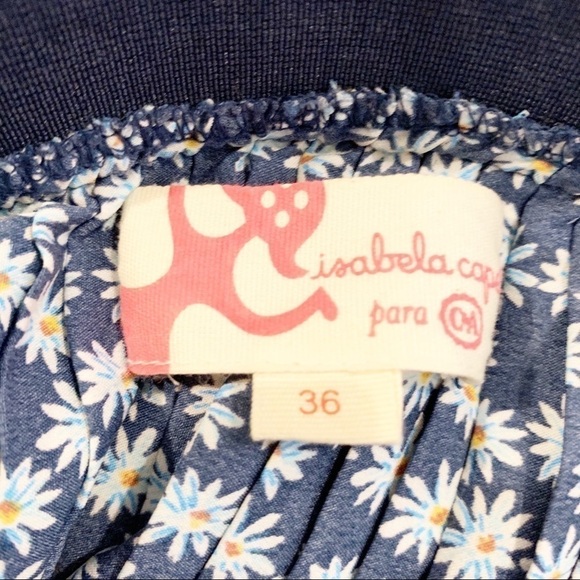 ISABELA CAPETO PARA C&A Pleated Daisy Print Skirt - Picture 5 of 6